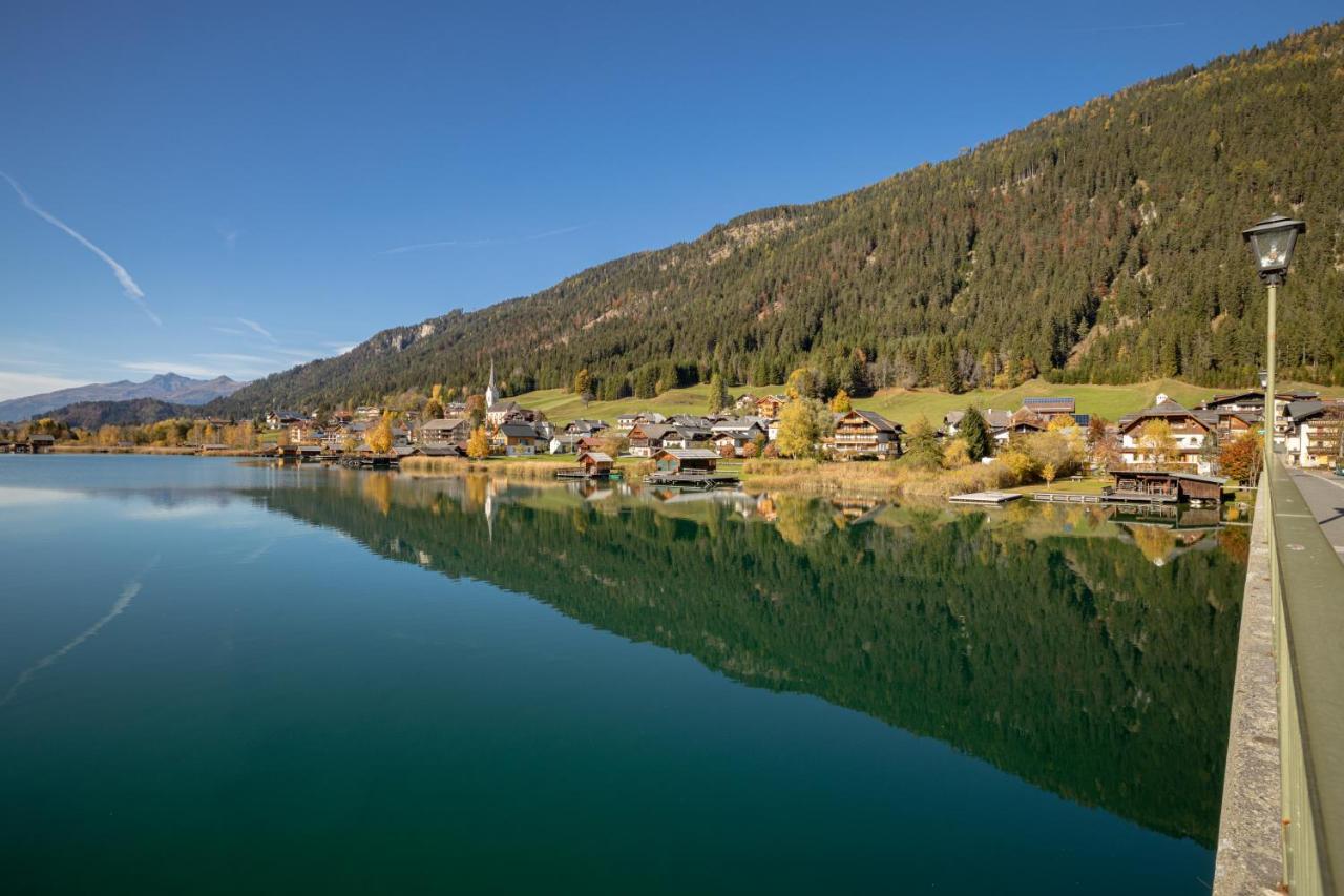 die weisse Wand Weissensee Exterior foto